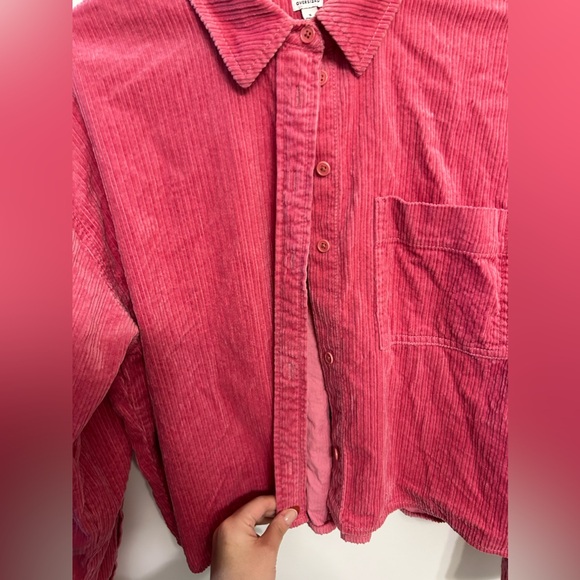 Madewell Variegated Corduroy Button-Up Shirt - Picture 7 of 10